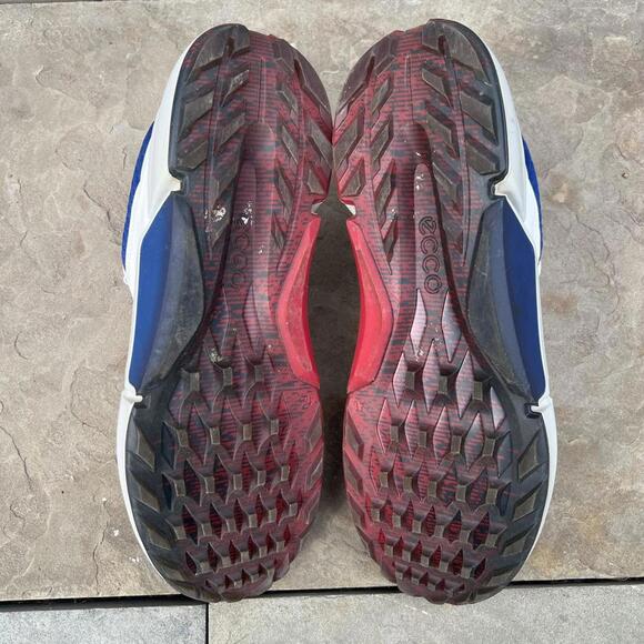 ECCO Men's White and Blue Other-footwear - Picture 7 of 8